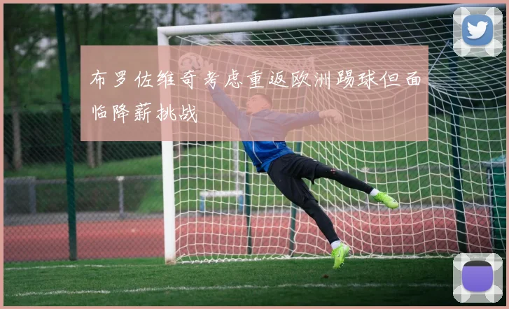 布罗佐维奇考虑重返欧洲踢球但面临降薪挑战
